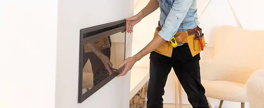 Metal Fireplace Installation in Hamtramck, Michigan
