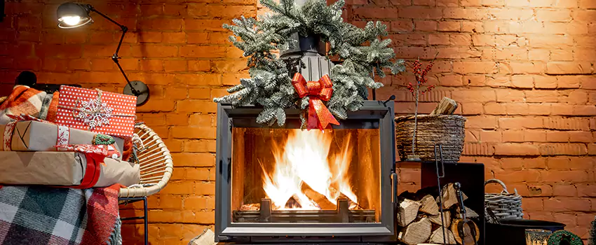 Travis Industries Linear Gas Fireplace Installation in Hamtramck, Michigan