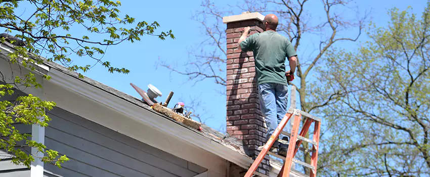 Vinyl and PVC Chimney Flashing Installation in Hamtramck, MI