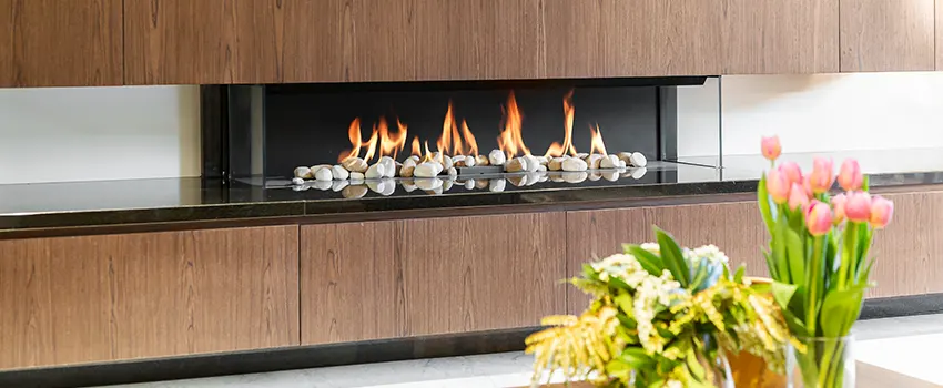 Double-height Fireplace Design Refurbishment in Hamtramck, Michigan