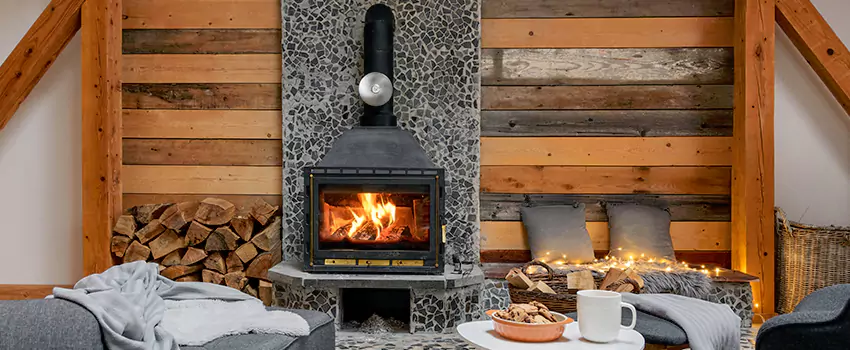 Thelin Hearth Products Direct Vent Gas Stove Fireplace Inspection in Hamtramck, Michigan